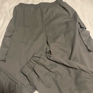 Women’s Gray Cargo Pants